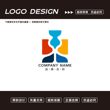 卡通儿童LOGO标志设计