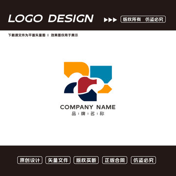 文化传媒logo标志