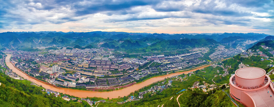 茅台镇赤水河茅台天酿景区