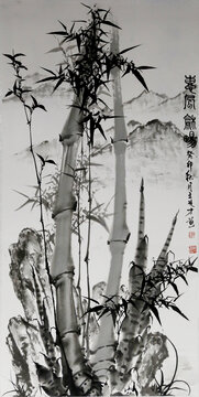 竹子國(guó)畫(huà)