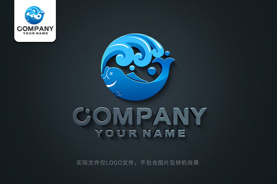 鱼logo