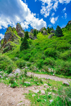 郎木寺纳摩大峡谷风光