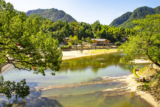 泰顺山涧溪流