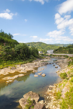 泰顺山涧溪流