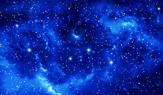 高清藍色星空