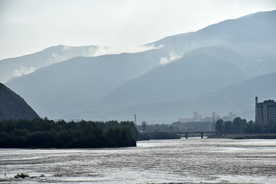 洮河风光