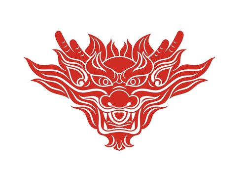 龍頭矢量圖