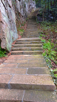 张家界登山路