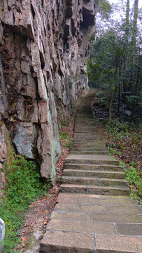 张家界登山路