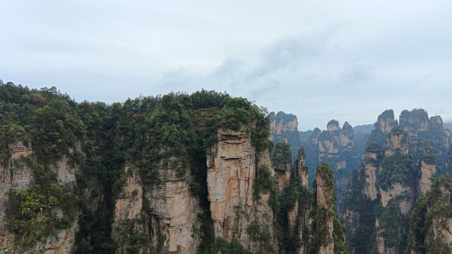 张家界砂岩地貌