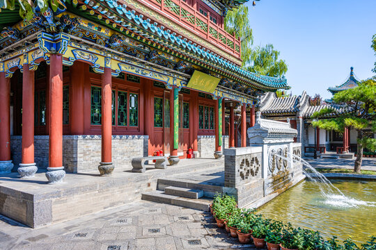 中式园林古建筑