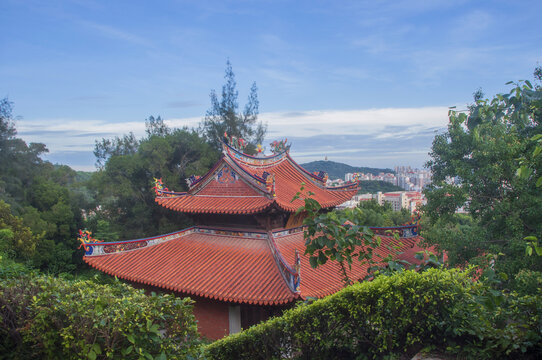 闽南建筑泉州少林寺文殊阁