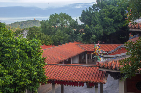 泉州南少林寺院建筑庭院