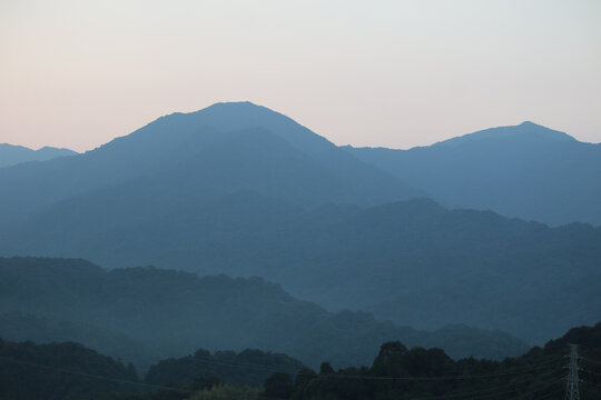 南昆山山脉群峰群山摄影