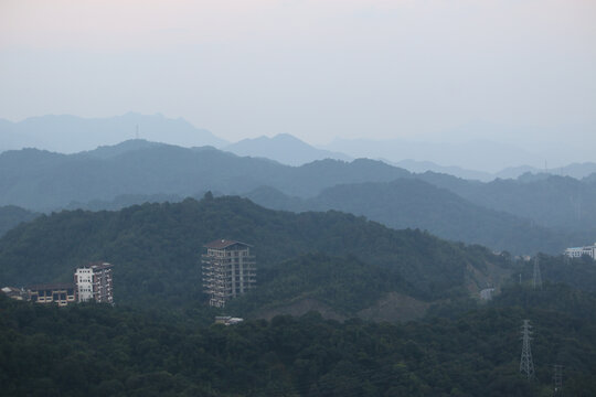 南昆山山脉群峰群山摄影