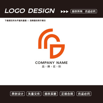 文化传媒logo标志