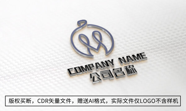 M字母logo標(biāo)志商標(biāo)設(shè)計