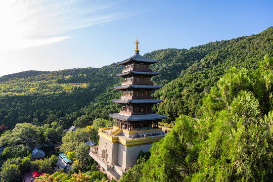 太山景区观景台