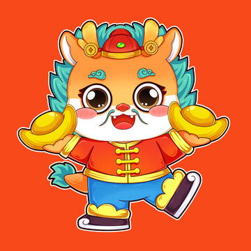 龍年大吉紅包2024年春節(jié)