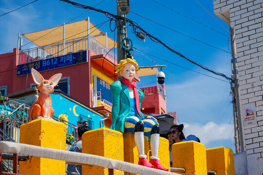 釜山甘川文化村韩国旅游景点