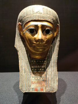 永恒的面孔古埃及黄金木乃伊