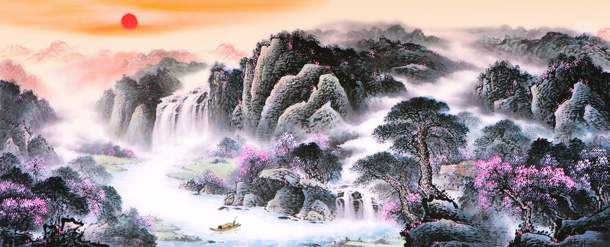 山水画