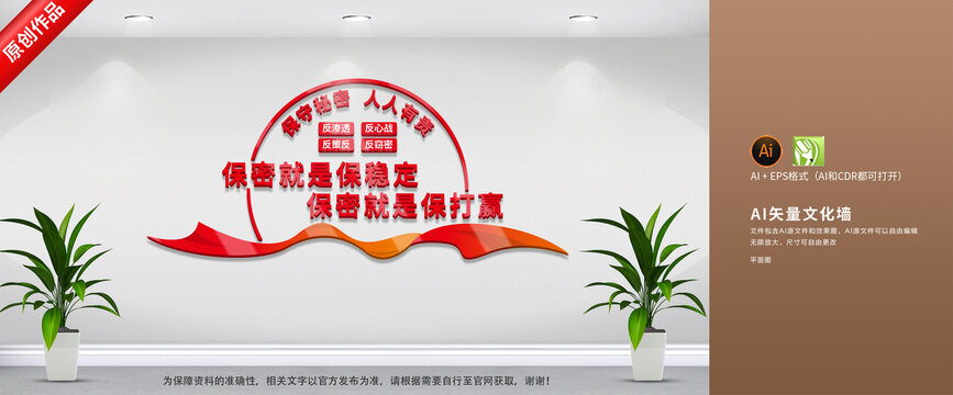 保密文化墻