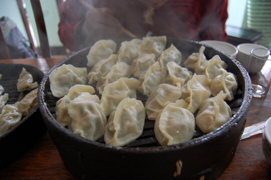 美味的海鲜水饺