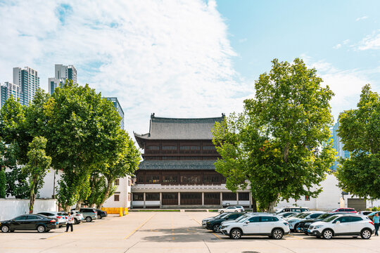 归元禅寺药师殿背面