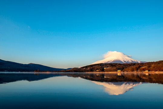 日本富士山风光