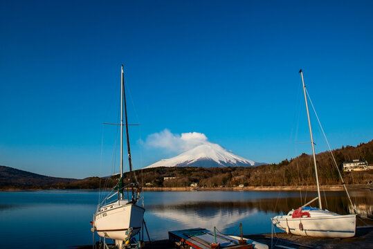 日本富士山风光