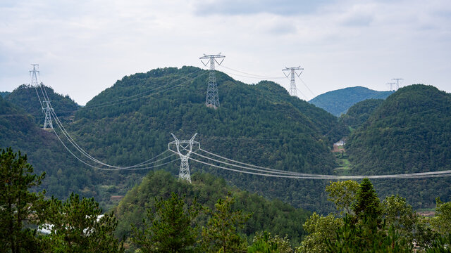 山区电力线路