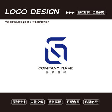 L字母logo标志