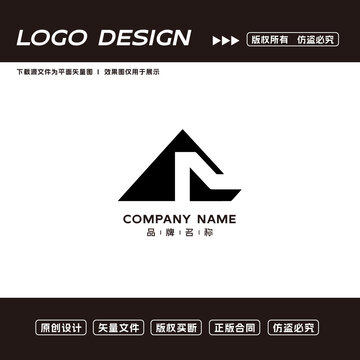 科技公司logo简约大气