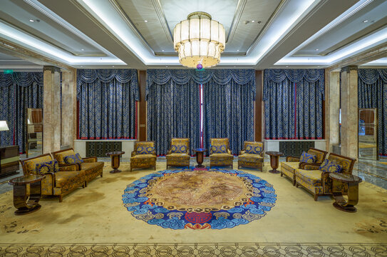 上海瑞金宾馆总统楼内景