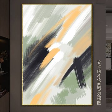 抽象油画