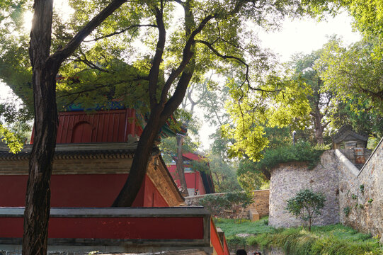 北京香山公园钟楼