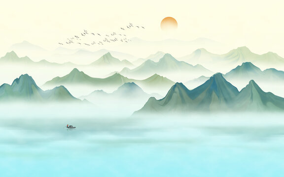 山水畫