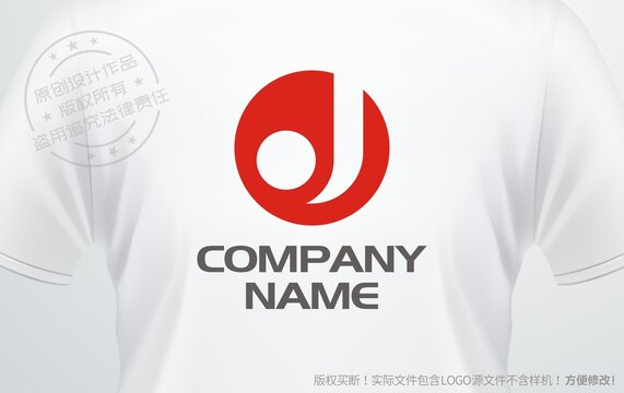 J设计logo字母J标志