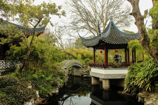 上海青浦大观园景区风光