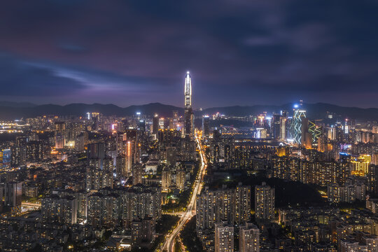 深圳缤纷夜景