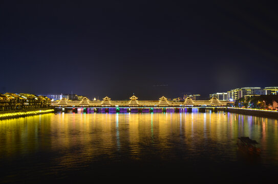 芷江夜景