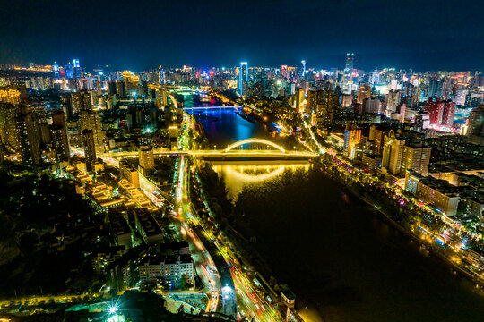 兰州城市夜景