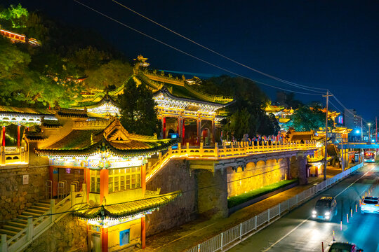 兰州金城关夜景