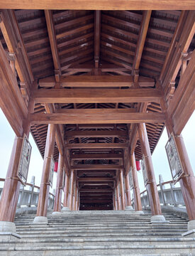 木质结构桥