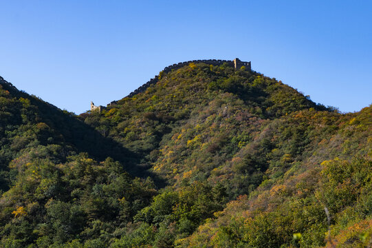 金山岭长城秋色