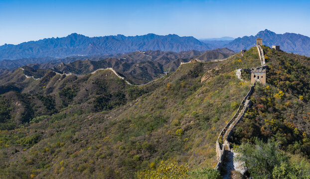 金山岭长城高清大图