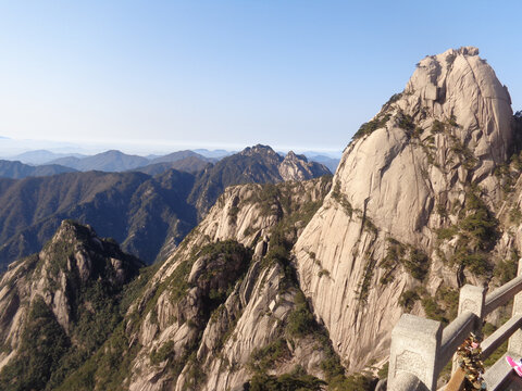 黄山险峰