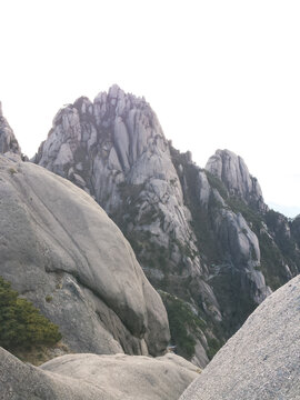 黄山石头山峰