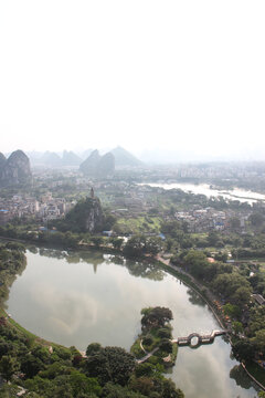 桂林市中心风景